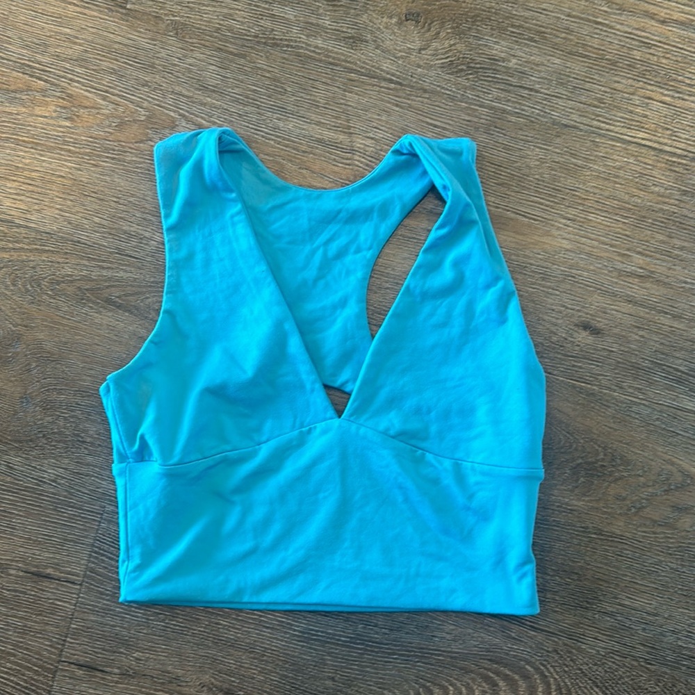 Workout Crop Top 🩵